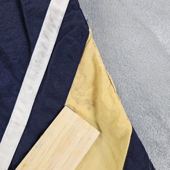 Vtg Nautica Board Shorts Mens Medium Blue Green Color Block Surf Swim Trunks - Picture 2 of 9